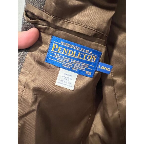 Pendleton Western Cowboy Blazer Sport Coat - Size 42L - Picture 5 of 6